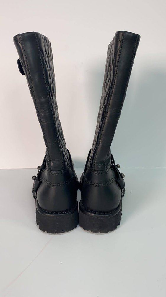 Chanel Half Legged Black Boots Chanel | Black 2000000019376 | Ayuchka