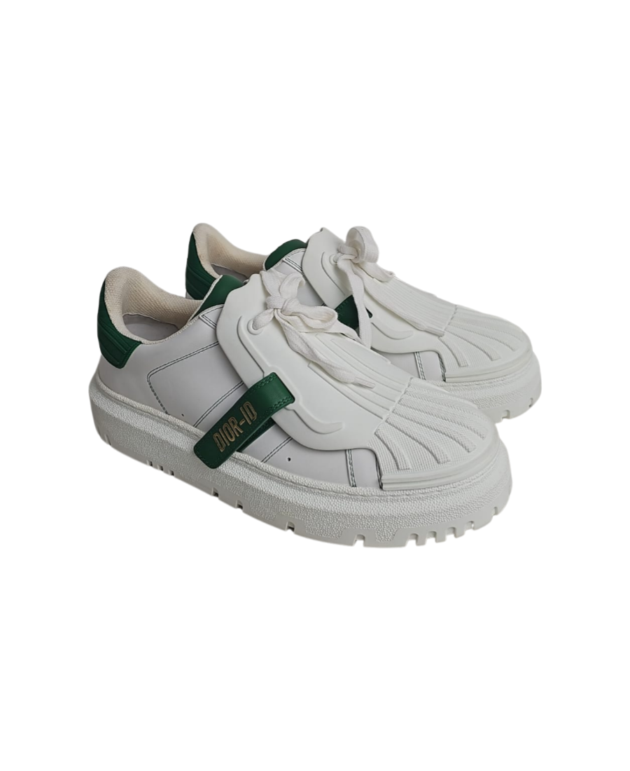 Luxury Dior Green and White Sneakers in Ikorodu - Shoes, Fountain