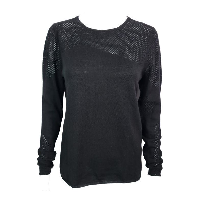 Zadig & Voltaire Long Sleeves Black T-Shirt