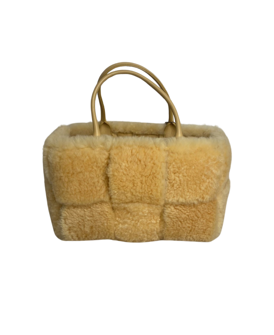 Bottega veneta fur discount bag