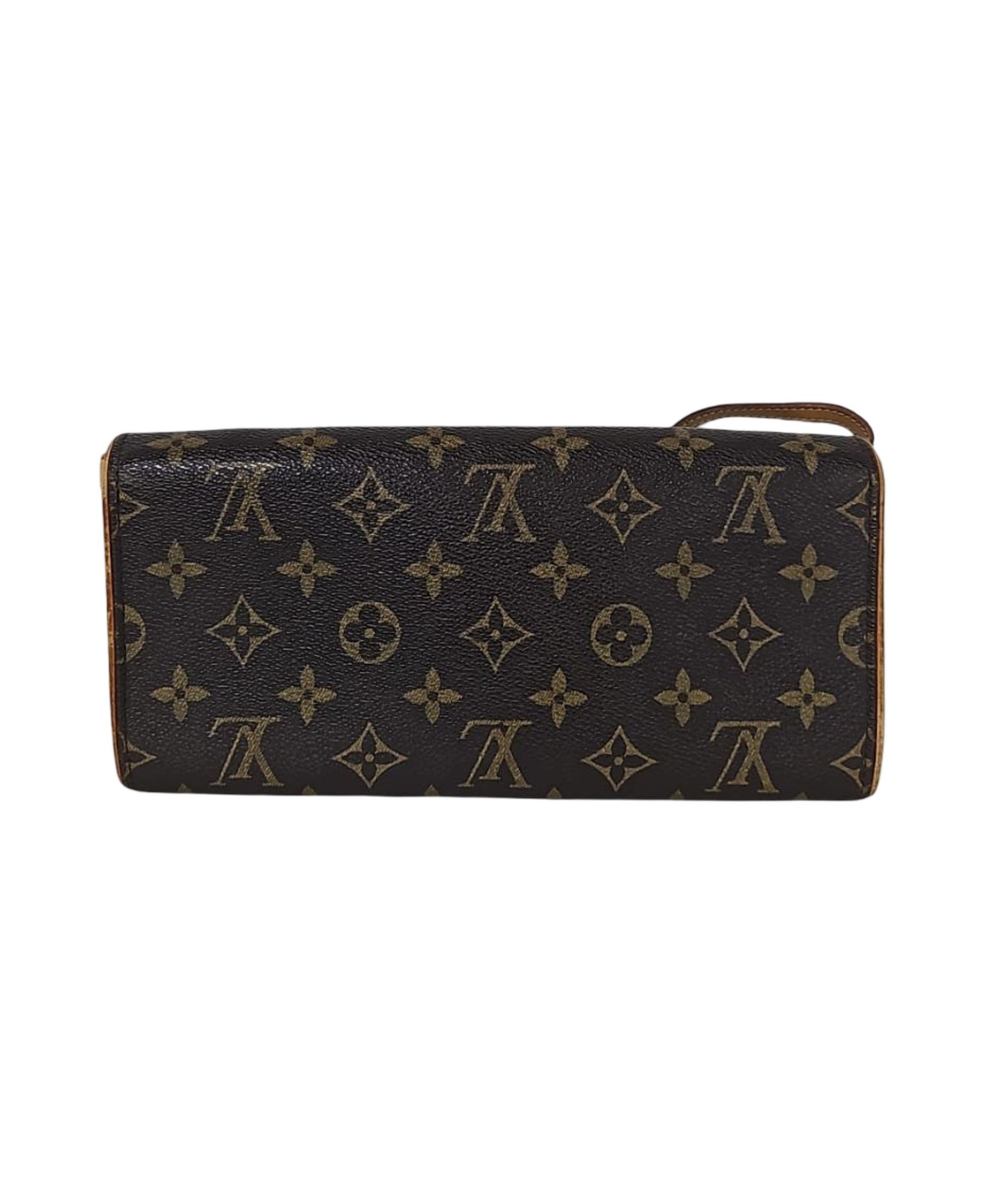 תיק קרוסבאדי ונטג' לואי ויטון Pochette Twin חום