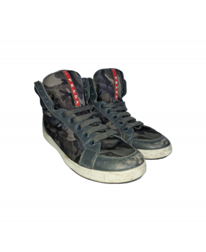 Prada Green Army Sneakers for Men Prada | Green 2000000064789 | Ayuchka